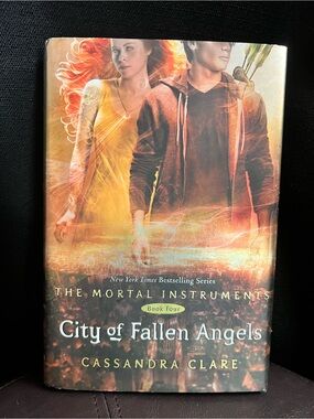 5/$20 Cassandra Clare City of Fallen Angels Hardcover Mortal Instruments Book 4